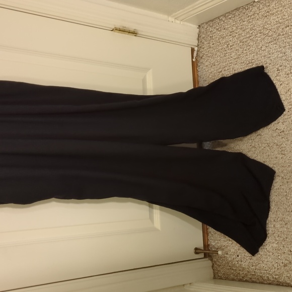 H&M Black jumpsuit pants romper large size 12 - Picture 3 of 7